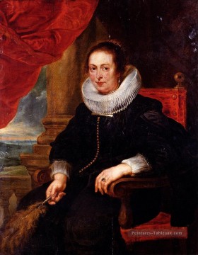 Peter Paul Rubens œuvres - Peter Paul Portrait d’une femme probablement sa femme Baroque Peter Paul Rubens